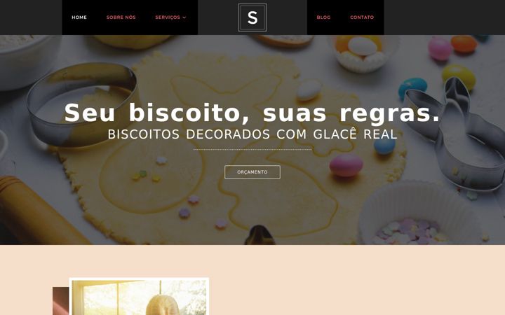 Screenshot ta' adorocookie.com.br