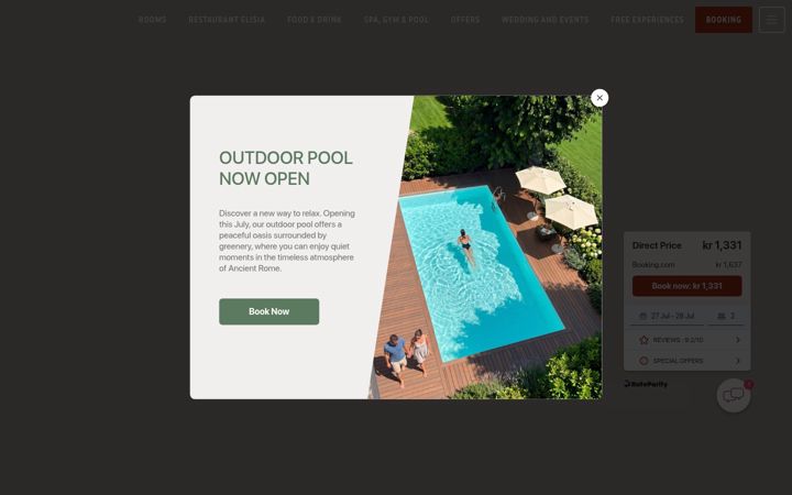 Screenshot ta' adorohotel.it