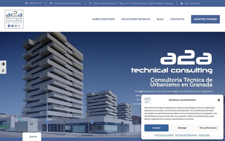 Screenshot of adosaconsulting.com