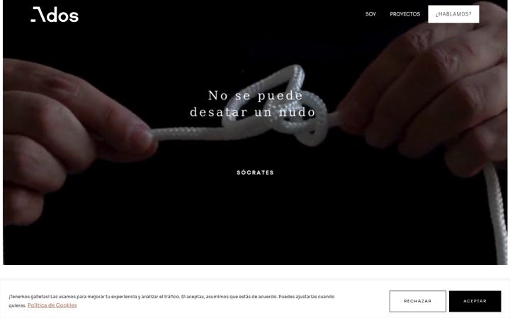 Screenshot of adosarquitectura.es