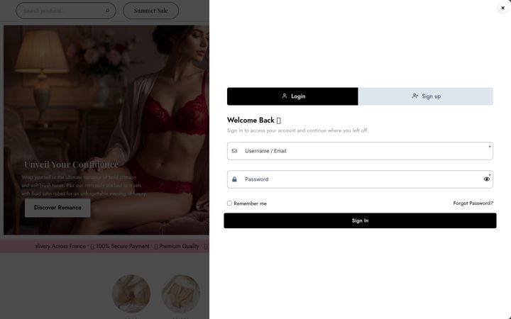 Screenshot of adoshclothing.com