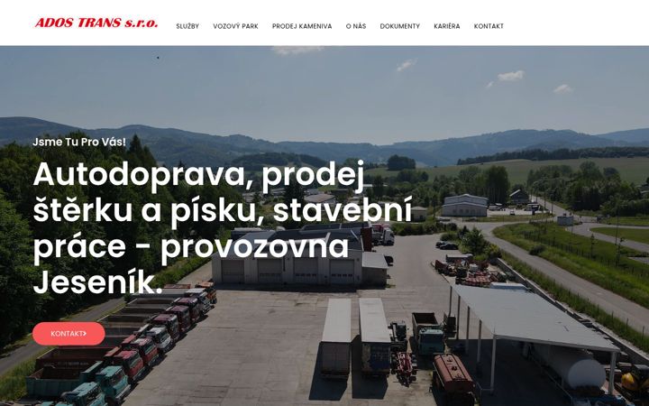 Screenshot of adostrans.cz