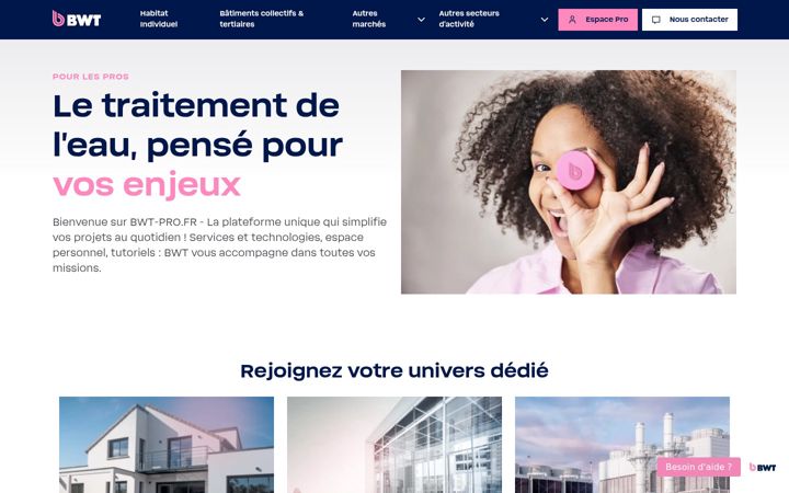 Screenshot of adoucisseur-bwt-hexaom.fr