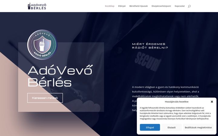 Screenshot of adovevoberles.hu