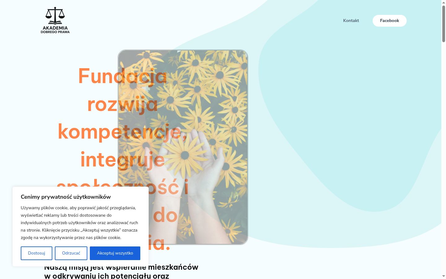 Screenshot van de toestemmingsbanner zoals getoond vóór enige interactie