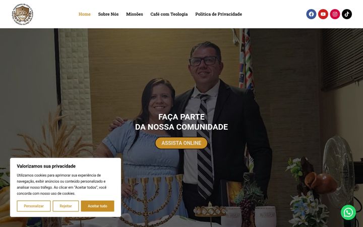 Screenshot of adpalavraqueliberta.click