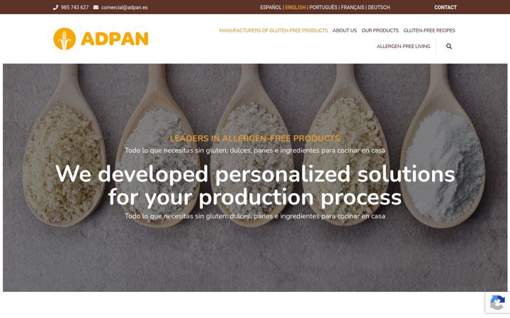Screenshot of adpan.es