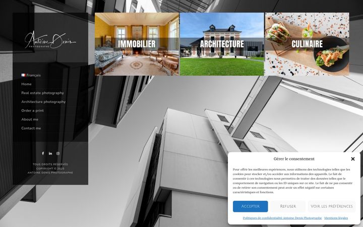 Screenshot του adphotographe.com