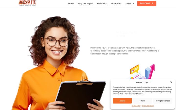 Screenshot of adpit.io