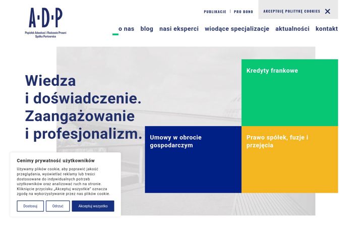 Screenshot of adplegal.eu