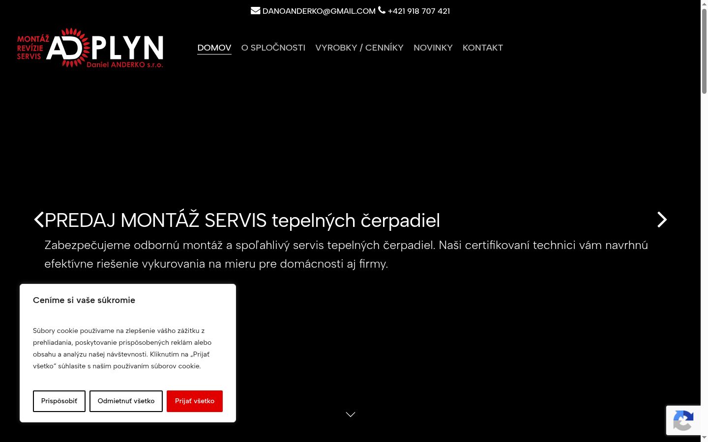 Capture d'écran de la bannière de consentement affichée avant toute interaction