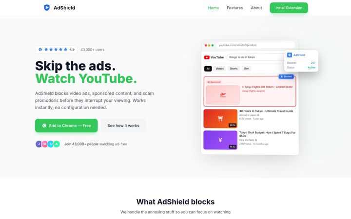 Screenshot of adpocalypse.net