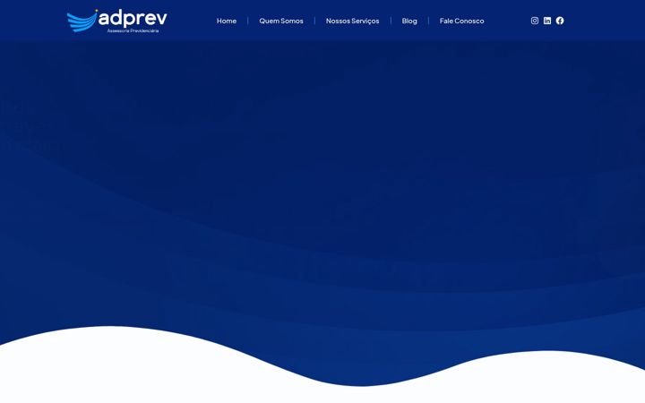 Screenshot di adprev.com.br
