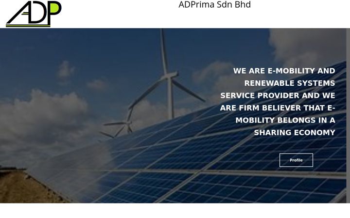 Screenshot of adprima.my