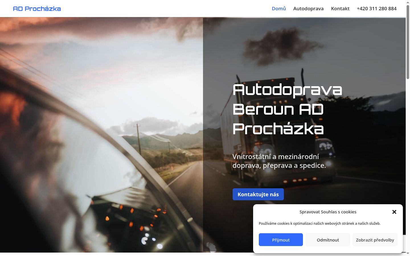 Snímka obrazovky banera súhlasu zobrazeného pred akoukoľvek interakciou