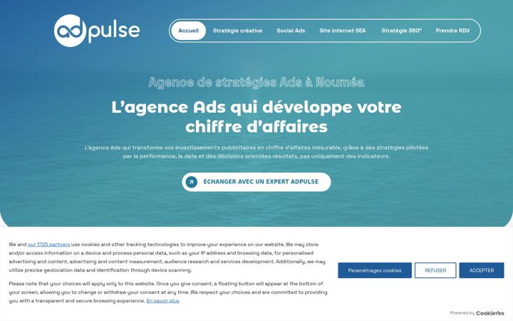 Screenshot of adpulse.nc