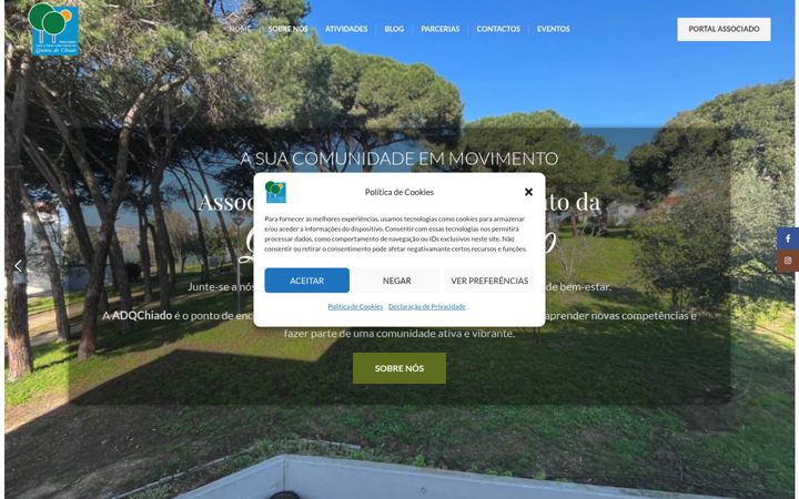 Screenshot of adqchiado.pt