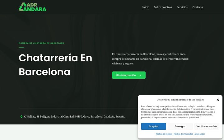 Screenshot of adrandara.com
