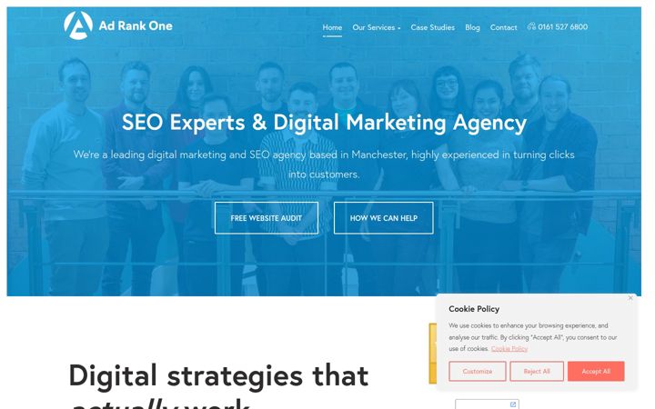 Captura de pantalla de adrankone-seo-experts.com