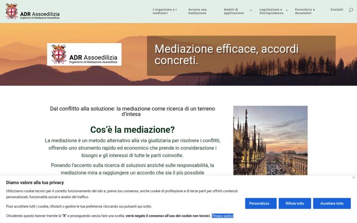 Screenshot of adrassoedilizia.it
