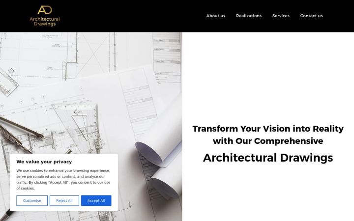 Screenshot von adrawingsltd.co.uk