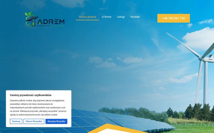 Screenshot of adrempv.pl