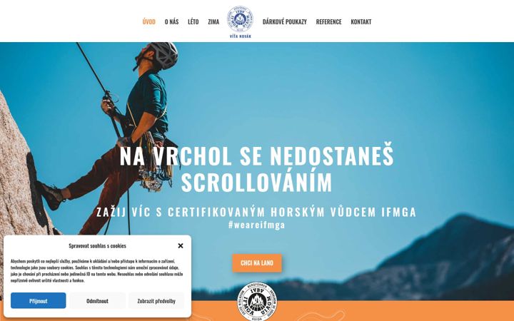 Screenshot of adrenalin.cz