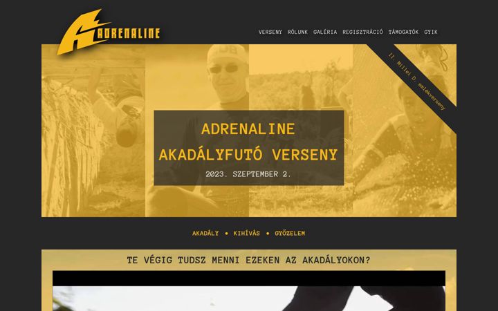 Skjámynd af adrenaline.hu