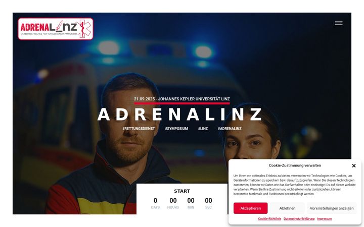 Screenshot of adrenalinz.at