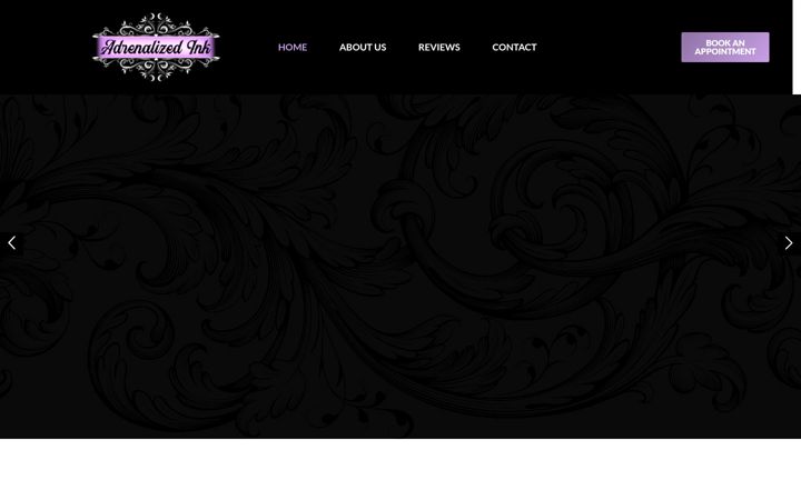 Screenshot of adrenalizedink.com