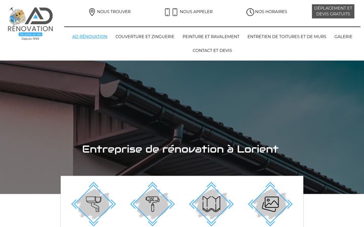 Screenshot of adrenovation-56.fr