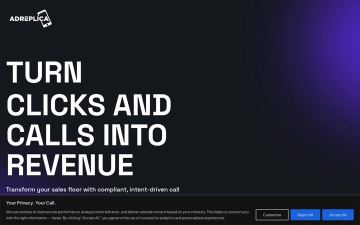 Screenshot of adreplica.com