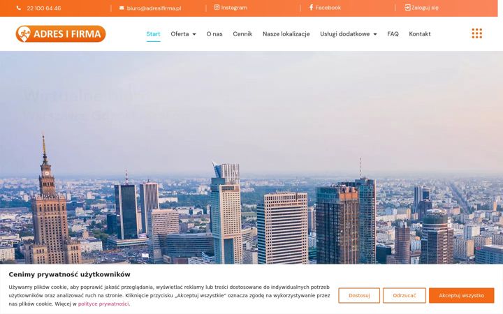 Screenshot of adresifirma.pl