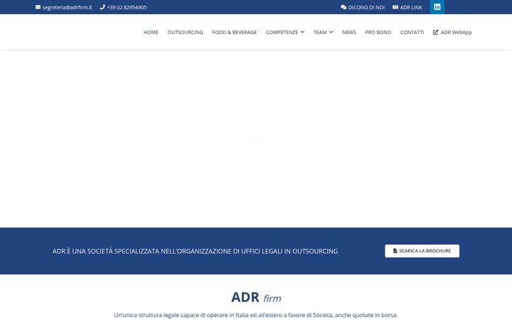 Screenshot of adrfirm.it