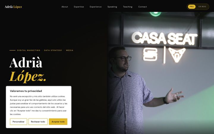 Screenshot of adria-lopez.com