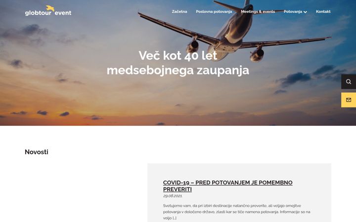 Zrzut ekranu adria-potovanja.si