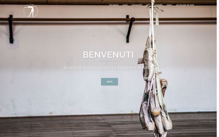 Ekrānuzņēmums no adriadanza.com