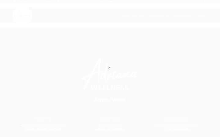 Screenshot of adriana-wellness.de