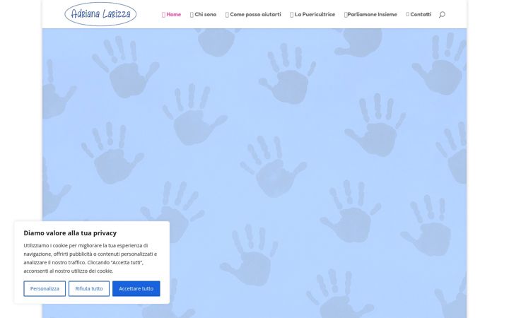 Screenshot of adrianalarizza.it
