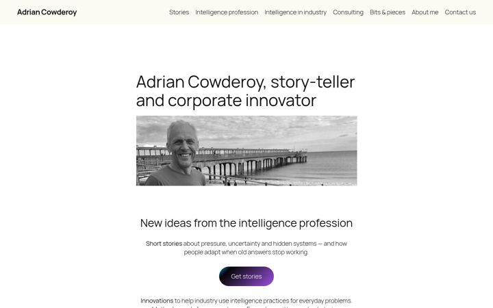 Екранна снимка на adriancowderoy.com