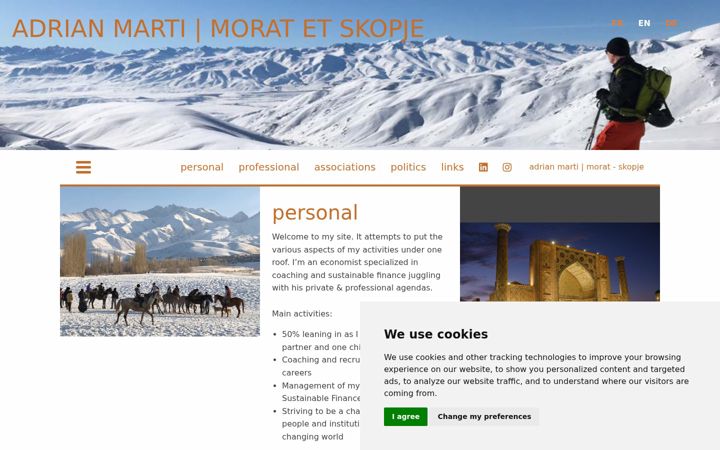 Screenshot of adrianmarti.ch