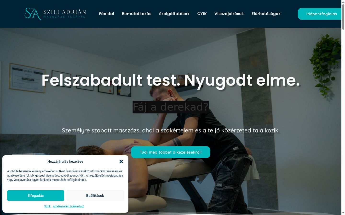 Snímek obrazovky baneru souhlasu zobrazeného před jakoukoli interakcí