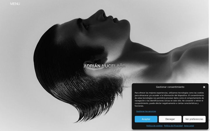 Screenshot of adriannucelaar.com
