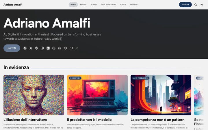 Skærmbillede af adrianoamalfi.com