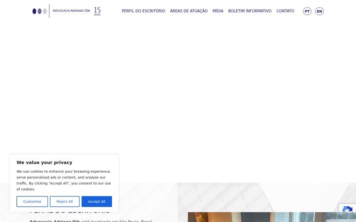 Screenshot of adrianodib.com.br