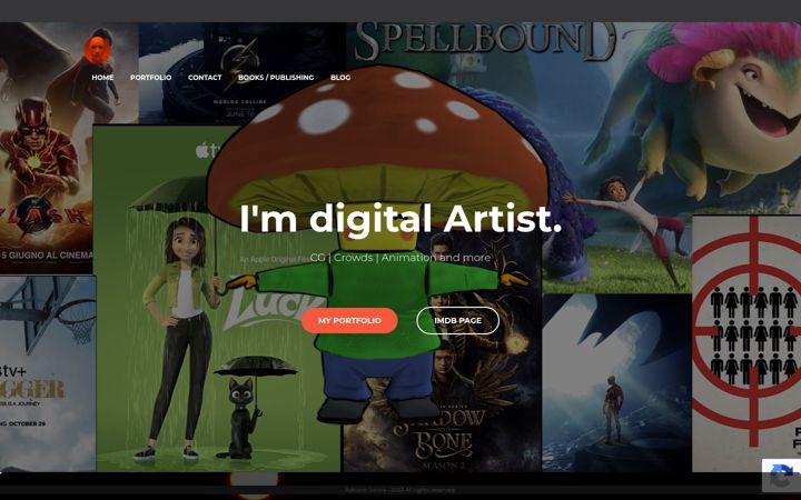 Screenshot of adrianosanna.com