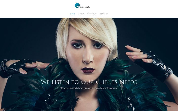 Screenshot of adrianparkerphotography.co.uk