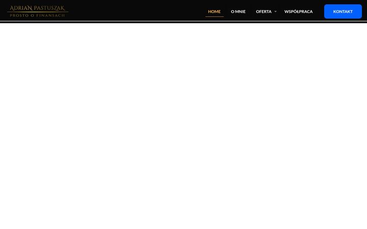 Screenshot of adrianpastuszak.pl