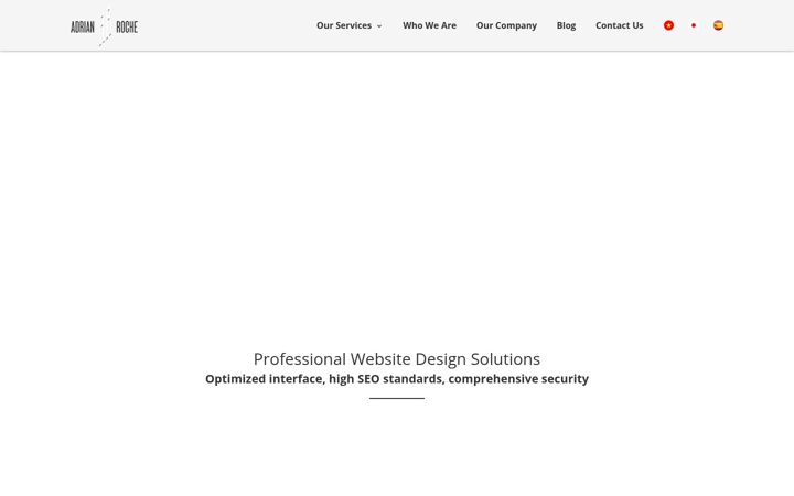 Screenshot of adrianroche-tech.com