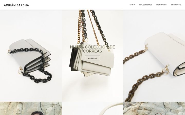 Screenshot of adriansapena.com